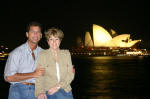 Opera House at night