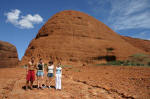 Hiking the Olgas