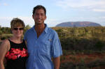 Ayers Rock from the resort