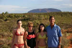 Ayers Rock from the resort