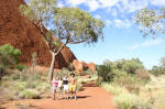Base of Ayers Rock