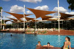 Sails in the Desert Pool