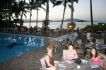 Poolside Dinner