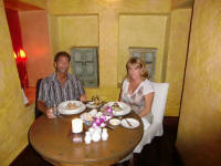 Dining at Mezzaluna