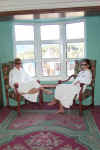 Lounging around the Chateau