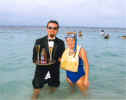 Service while Snorkeling!