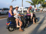 Scooting around Cozumel