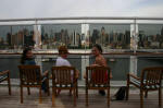 Manhattan in the window