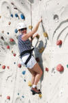Pam Climbing