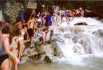 Climbing Dunn's River Falls
