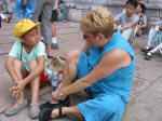 Tourists Take a Break