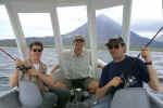 Fishing on Lake Arenal