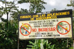 Spray Warning