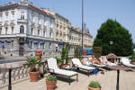Sunbathing at the Regent