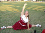 Amy Davis, Cheerleader