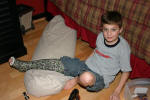 Grant Broke His Leg!