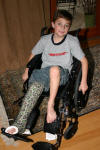 Grant in Wheelchair
