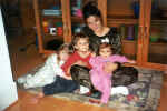 Monica with her Clan