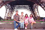 Under the Eiffel Tower