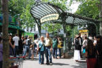 Abbesses Metro Stop