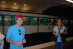 Underground at Abbesses