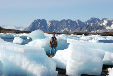 Walking Amongst the Ice