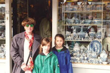 Delft, home of the famous Blue China