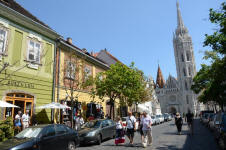 Street Leading to Mattias Church