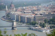 Parliament from Gellert Hill