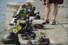 Shoes on the Danube