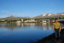 Mountains Surround Akureyri