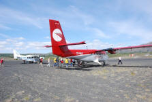 Flight to Grimsey Island