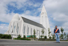 Side View of Hallgrimskirkja