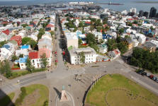 Reykjavik from Hallgrimskirkja