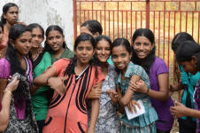 Indians Visiting Synagogue