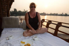 Sunset on Houseboat