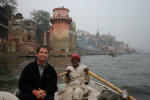 Rowing to the Cremation Ghat