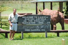 Nanyuki on the Equator