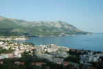 Becici from the Hills