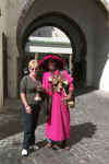 Water-Seller in Traditional Garb