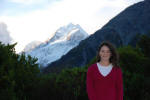 Andrea at Mt. Cook