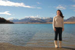 Andrea on Tekapo Boat Ramp