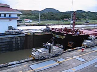 Video of Ship Traversing the Canal