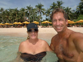 Enjoying the Philippine Sea