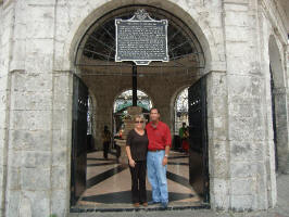 Visiting Magellan's Cross