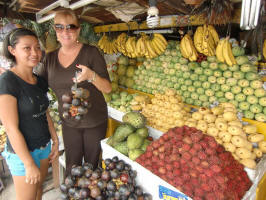 Picking Up Some Mangosteen