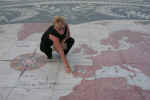 Pam on the Mosaic Map