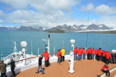 Approaching South Georgia