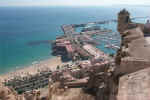 View From Castillo de Santa Barbara