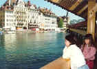 On Chapel Bridge, Lucern
